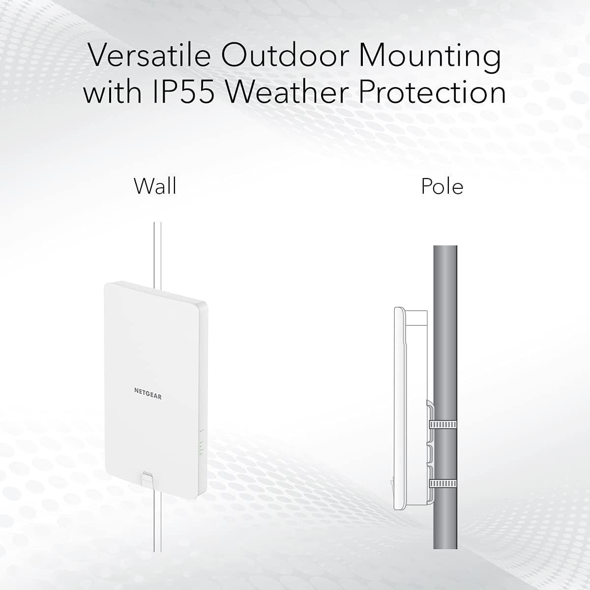 NETGEAR WiFi 6 Wireless Outdoor Access Point (WAX610Y)