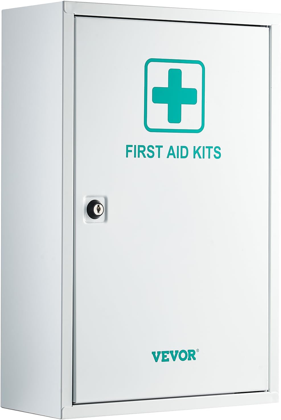 VEVOR 3-Shelf First Aid Cabinet, 1000 Pieces, Large Capacity First Aid Kit, Wall Mounted Medicine Cabinet, OSHA & ANSI 2015 (Class A), Industrial Emergency Metal Med Box, for Business and Worksite