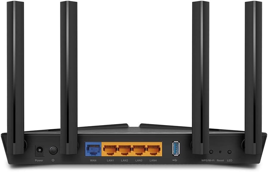 TP-Link WiFi 6 AX3000 Smart WiFi Router â 802.11ax Router, Gigabit, Dual Band, OFDMA, MU-MIMO, Works with Alexa(Archer AX50)