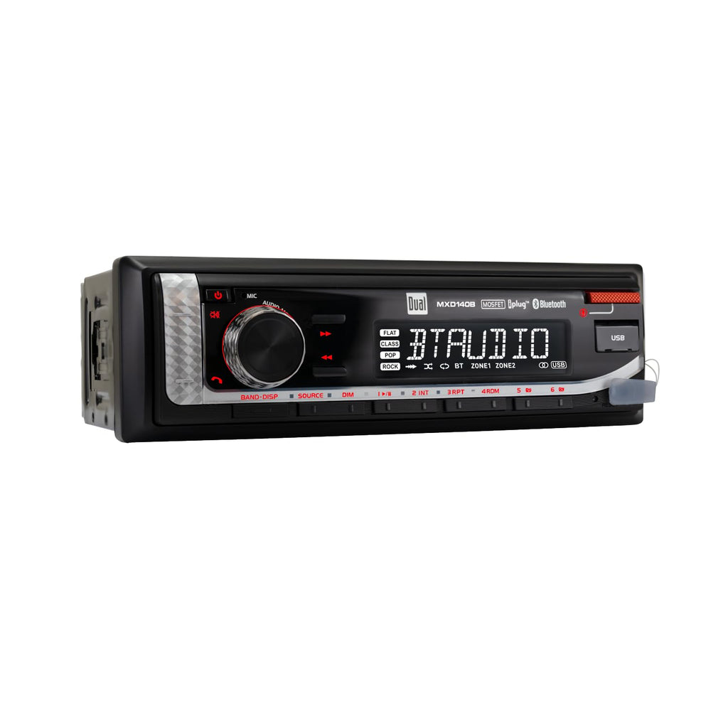 Dual Electronics MXP152W Marine Stereo Bluetooth 6.5" Speakers & Antenna