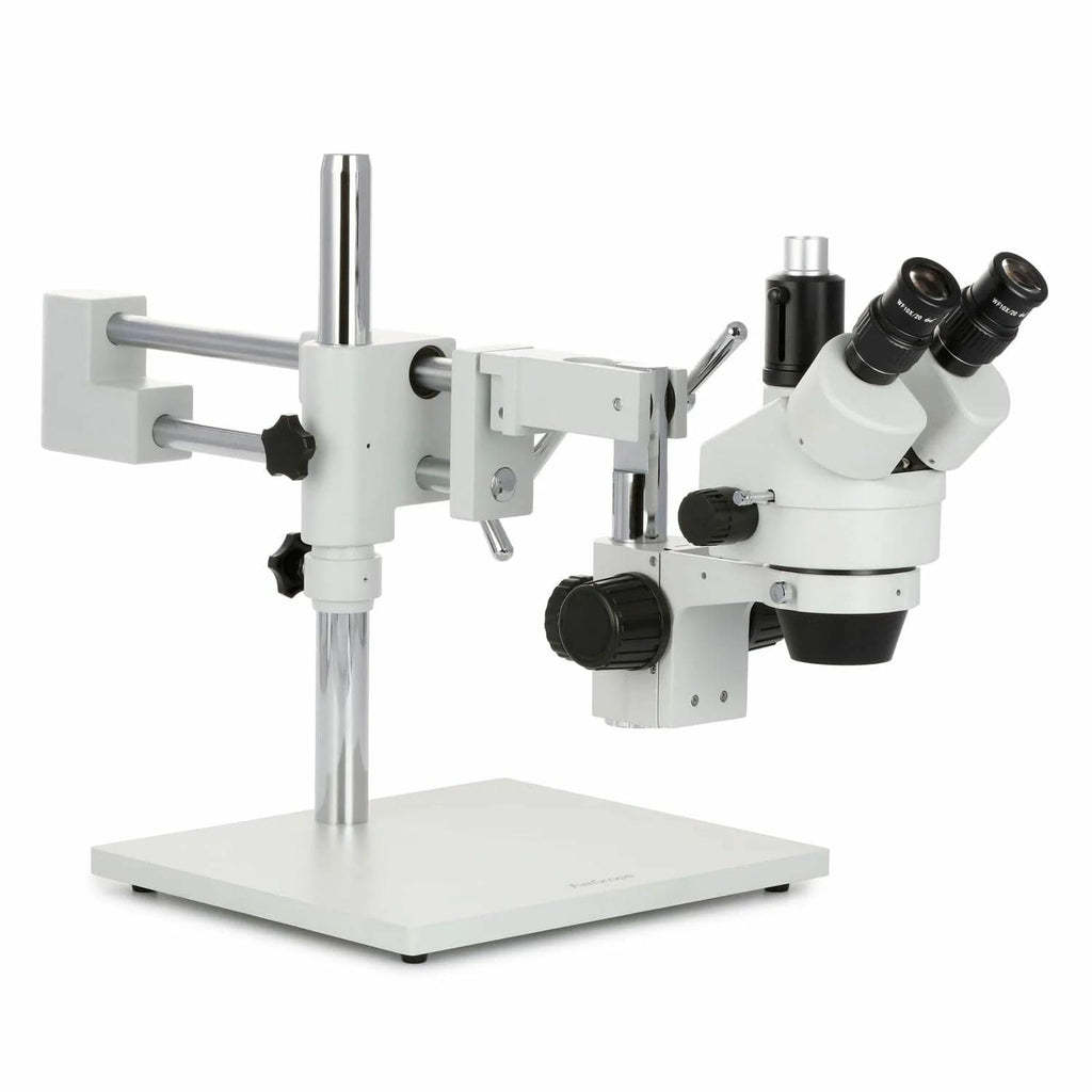 AmScope SM-4TZZ-144A-18M3 Trinocular Zoom Microscope, 18MP