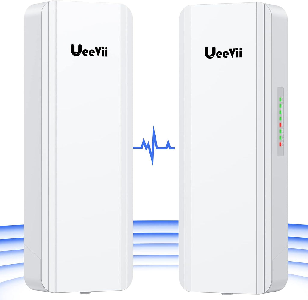 Gigabit Wireless Bridge, UeeVii CPE850 5.8GHz Point to Point WiFi Bridge