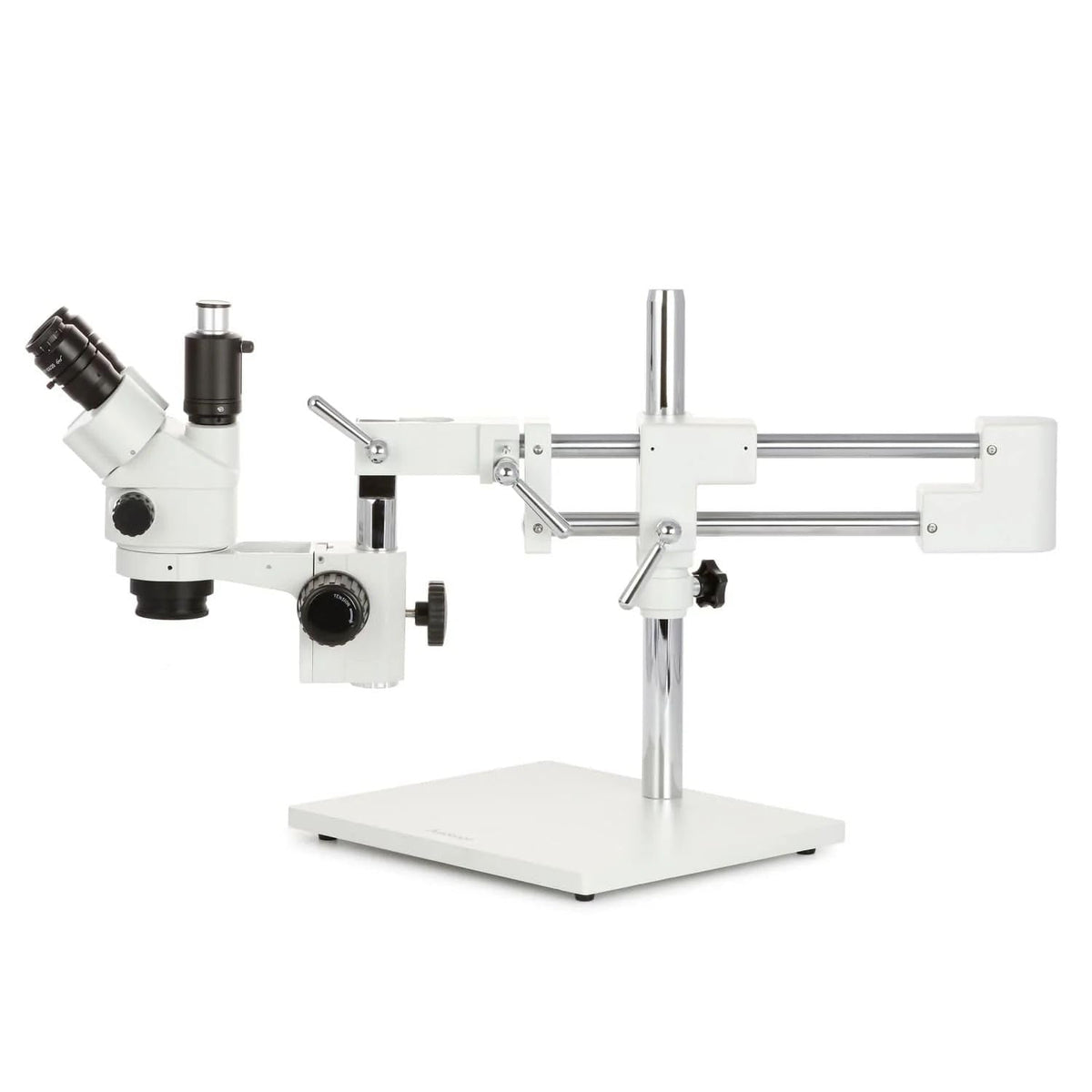 AmScope SM-4NTPX Simul-Focal Lockable Zoom Microscope, 3.5X-45X