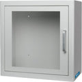 Indoor Universal AED Mounted Wall Cabinet - Mounting Hardware Included - Acoustic Alarm and Plexiglass