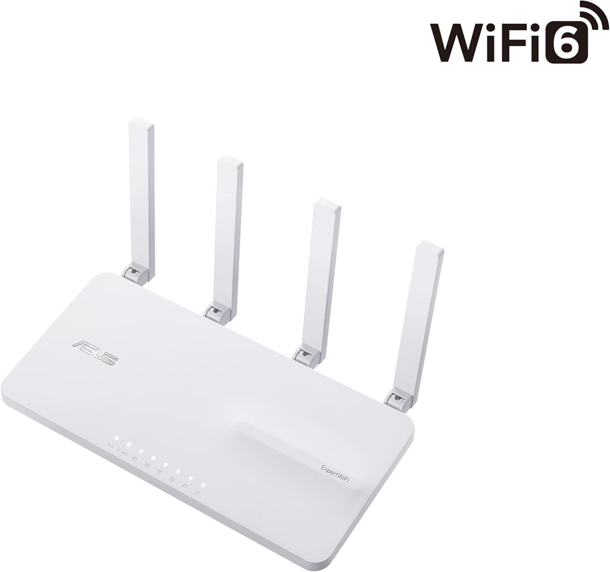 ASUS ExpertWiFi EBR63 AX3000 WiFi 6 Business Router - Custom Guest Portal & SDN, Easy Setup & Remote Management, Scalable with ExpertWiFi AIMesh, Free Commercial-Grade Security, VPN, VLAN