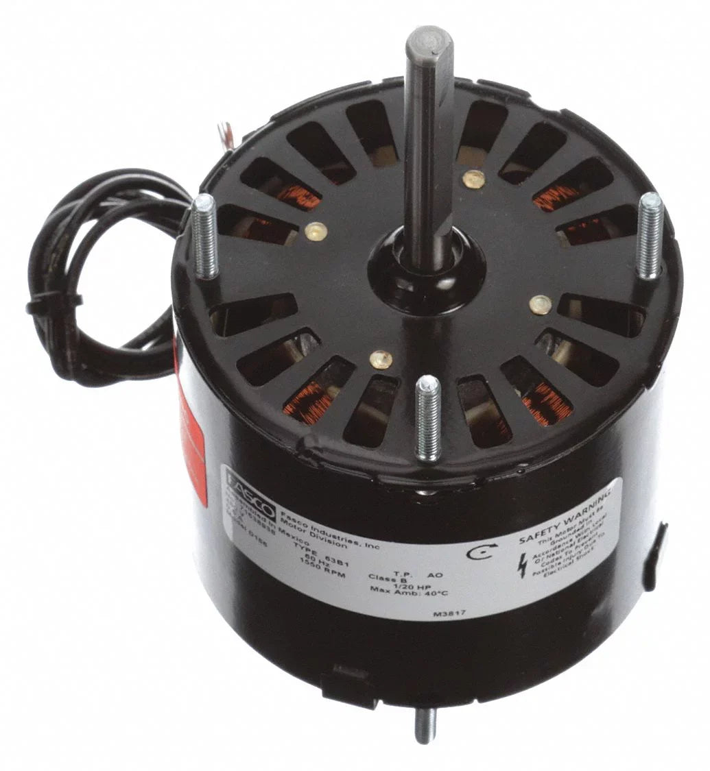 Fasco D186 rpm,3.3,460V Motor,1/20 HP,1550