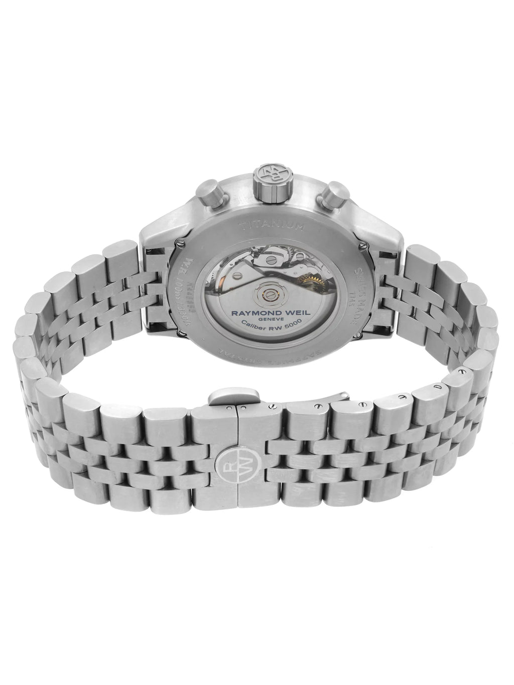 Used Contractor Titanium Gray Dial Automatic Mens Watch 7745-Ti-05609 (Good)