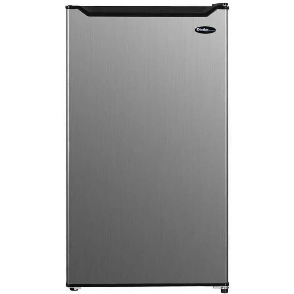 3.2 Danby Refrigerator ft. Compact - Steel Stainless DAR032B2SLM cu.