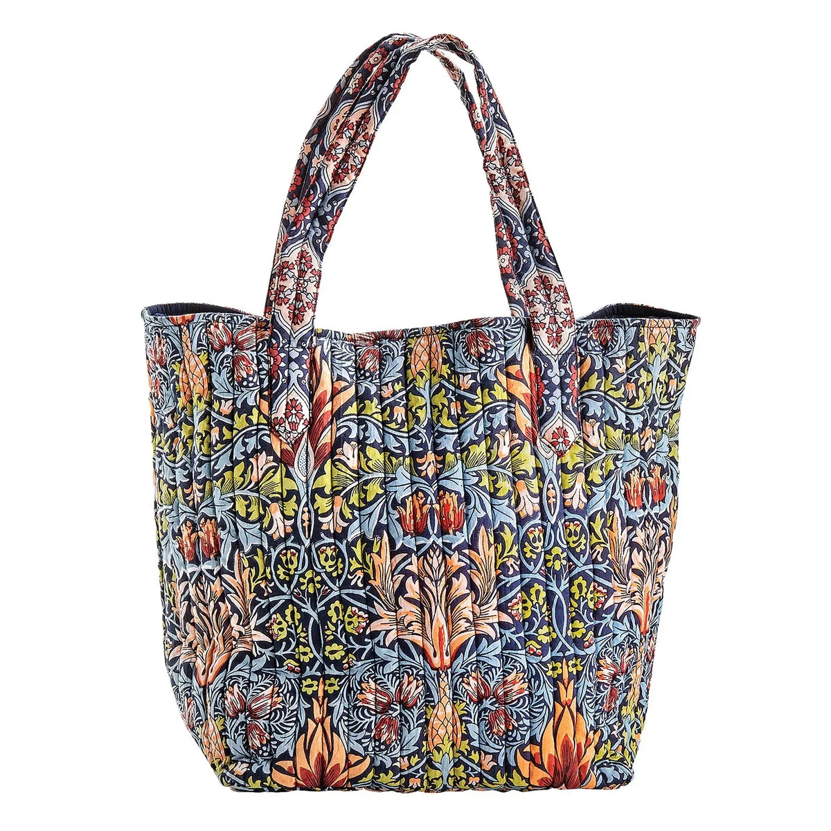 Floriana Cotton Tote Bags William Morris Print Shoulder Bag Handbags For Women