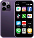 World Phone ROM Phone XS16 Broisae Unlocked Mini Kids 10.0 Dual Mobile 4G Sim for Mini 3inches (Purple) Cell Android Smartphone Phone Phone Mini 2GB Smallest Ram 16GB