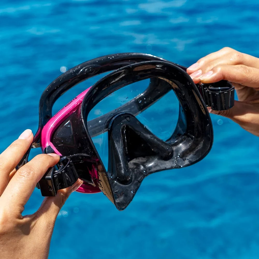 Serene Snorkeling Sport Mask, TUSA Fishtail Blue UM16 Adult