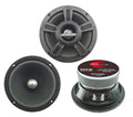 Lanzar Opti6Mi 6.5" 500W Car Mid Bass Mid Range Speaker Audio Stereo