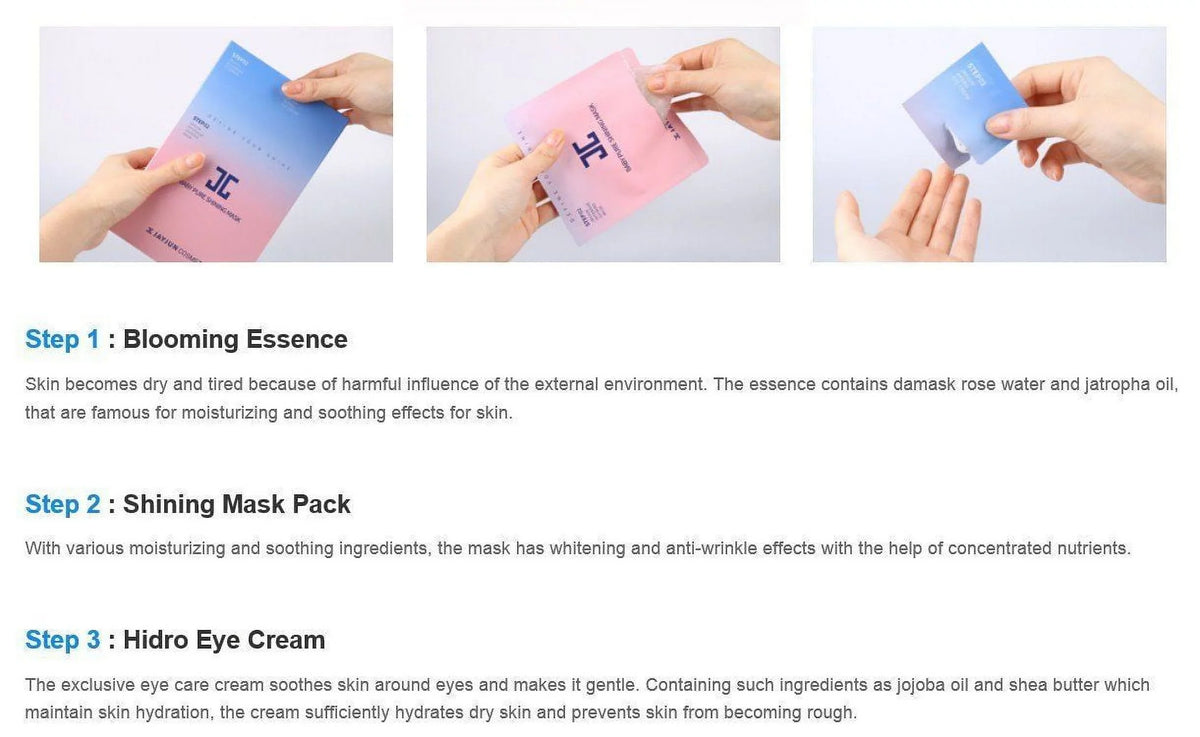 Jayjun Intensive Shining Mask 25Ml 0.84Oz X 10 Sheet