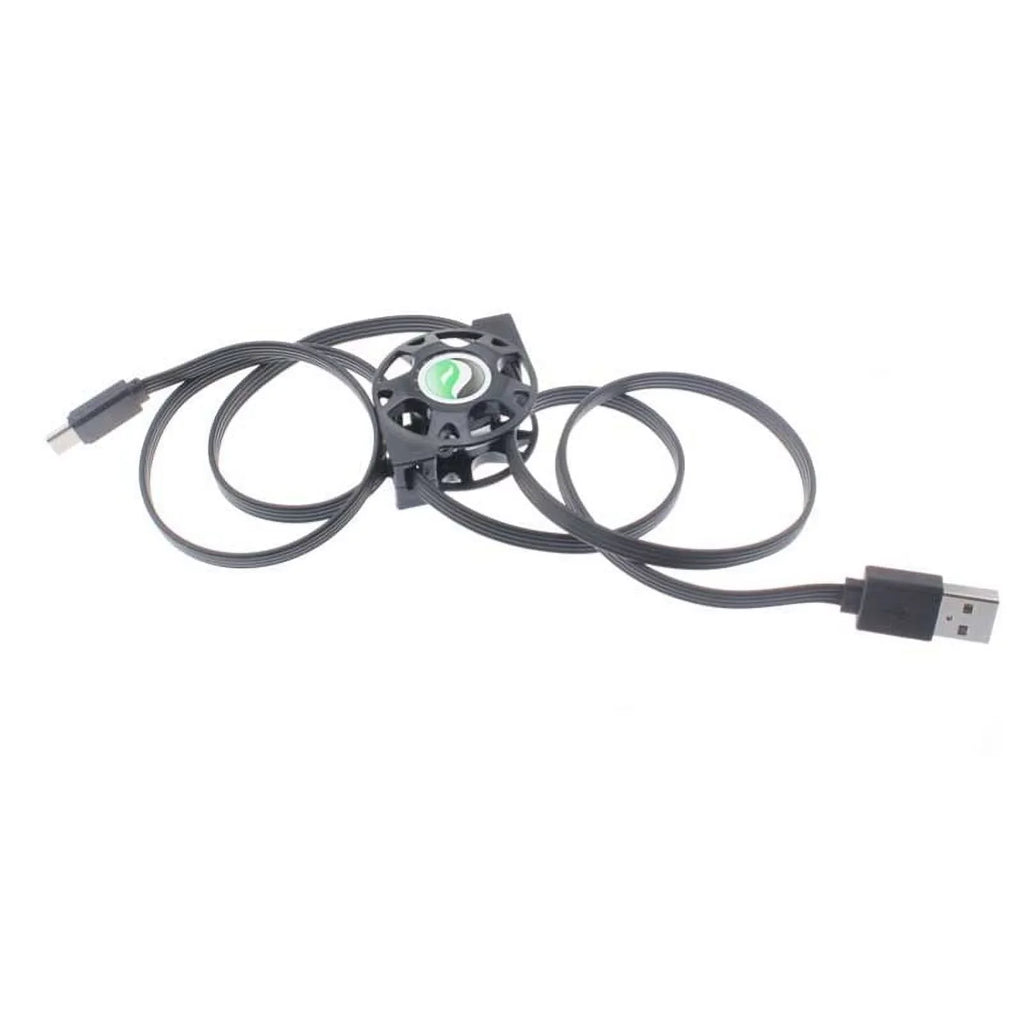 Charger 10000Mah Power Bank W Type-C Retractable Usb Cable O1D For Acer Liquid Jade Primo - Alcatel Pulsemix, Idol 5S 5 4S - Blackberry Key2, Motion, Keyone - Blu G9 Pro, Vivo 5 - Bold N1