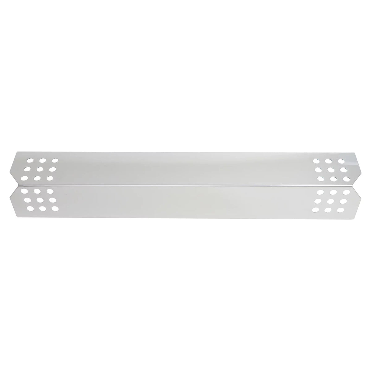 4-Pack Bbq Grill Heat Shield Plate Tent Replacement Parts For Nex 720-0336B - Compatible Barbeque Stainless Steel Flame Tamer, Guard, Deflector, Flavorizer Bar, Vaporizer Bar, Burner Cover 16 1/8"