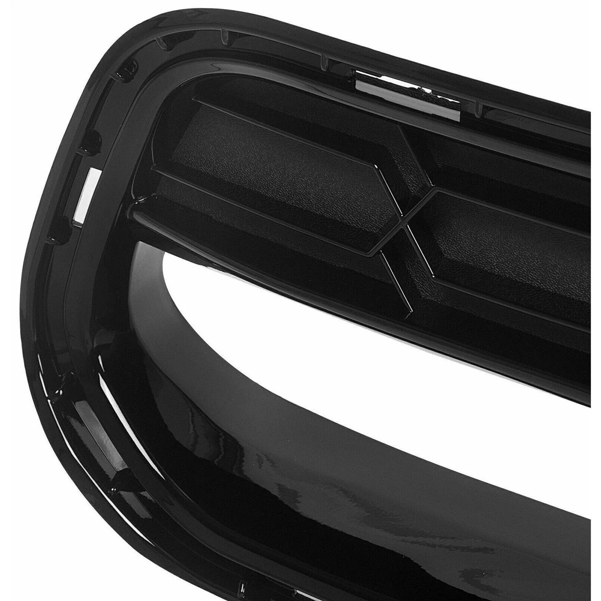 No Grille Front Corvette Chevrolet Z51 Glossy 14-19 Camera For Black C7 Teledu | Bumper