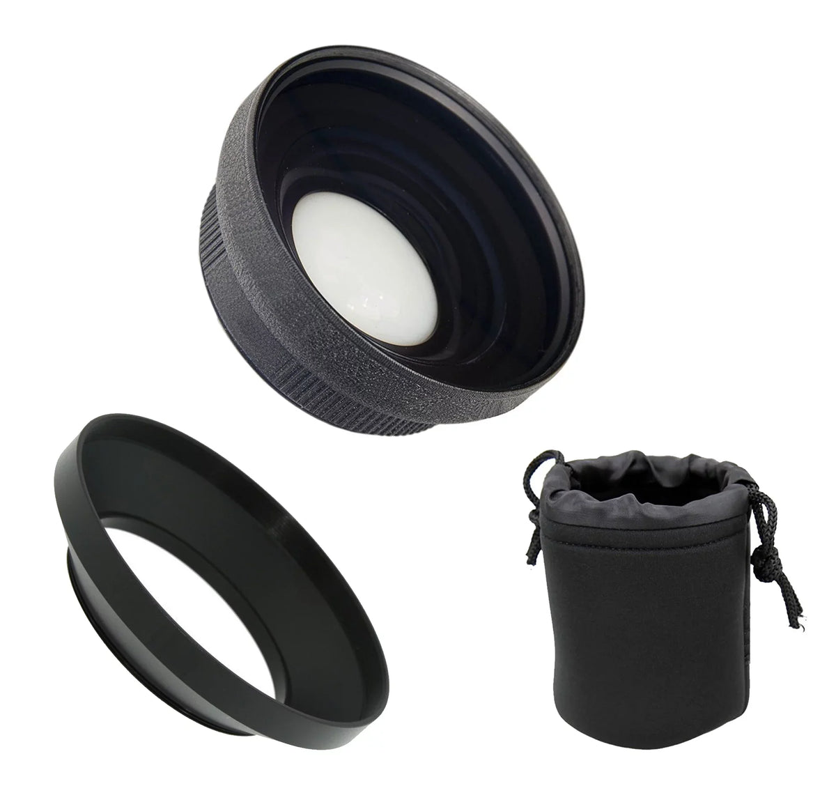 Macro (Includes Lens Wide Canon Adapter) G7 PowerShot 0.5x With Lens Grade) (High Angle X