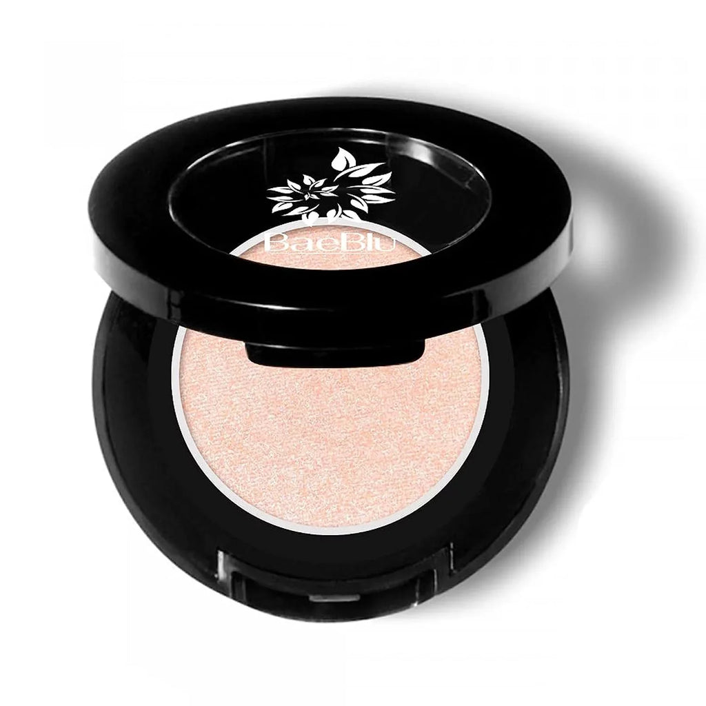 Made Pressed Hypoallergenic Peach Organic Ice Natural Eyeshadow BaeBlu Powder, in 100% Finely Velvety USA, Smooth