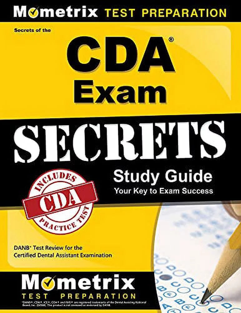 Pre-Loved Secrets Of The Cda Exam Study Guide: Danb Test Review For The Certified Dental Assistant Examination Paperback