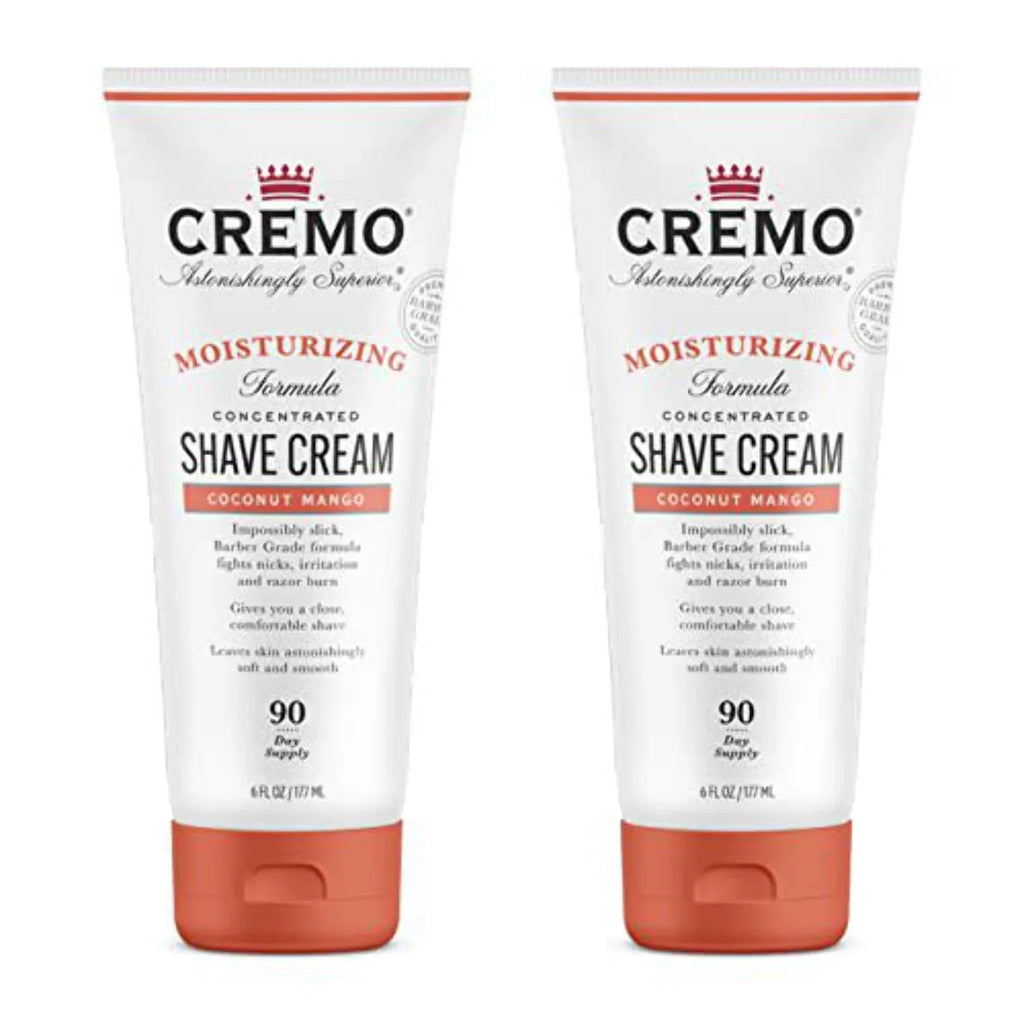 Superior 6 (Pack Moisturizing Astonishingly Ultra-Slick Fights Oz 2) of Razor Mango and Fl Burn, for Nicks, Cream, Shave Cremo Coconut Cuts Cream Shaving Women