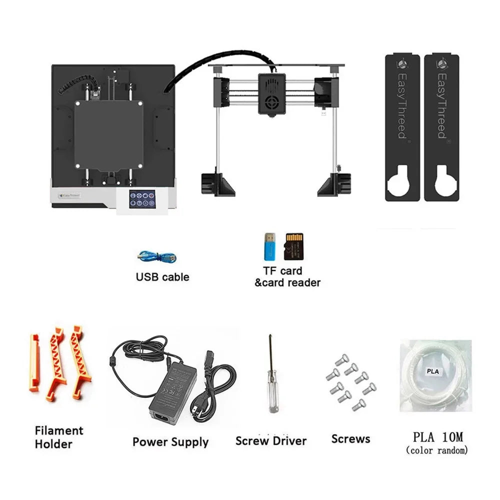 Printer Comes With With With Removable Tf 100x100x100mm/4x4x4inches Removable Print Printer 3d With Mewmewcat Hine Buzhi Plus dimension With printer,dimension With Mizuh Removable K6 3D Tf EasyThreed