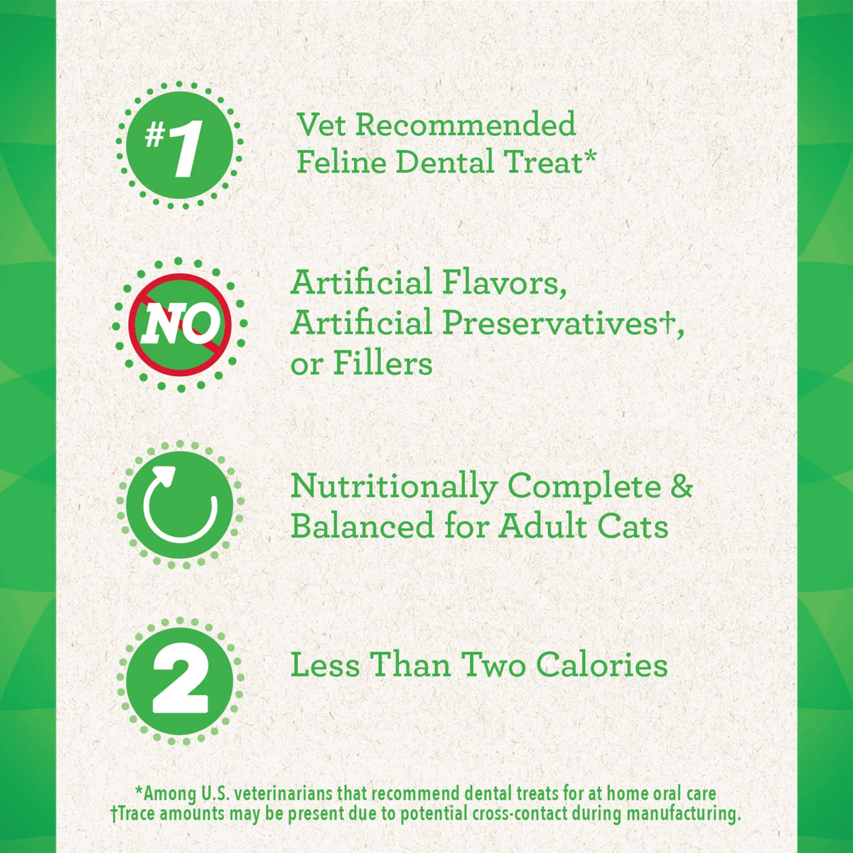 21 oz. Salmon Tub Flavor, Cat Dental Treats, Natural Savory Feline Greenies