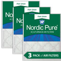 (24_1/2x24_1/2) Green 25x25x1 Furnace AC Pack 3 Pure Filters Air Eco-Friendly