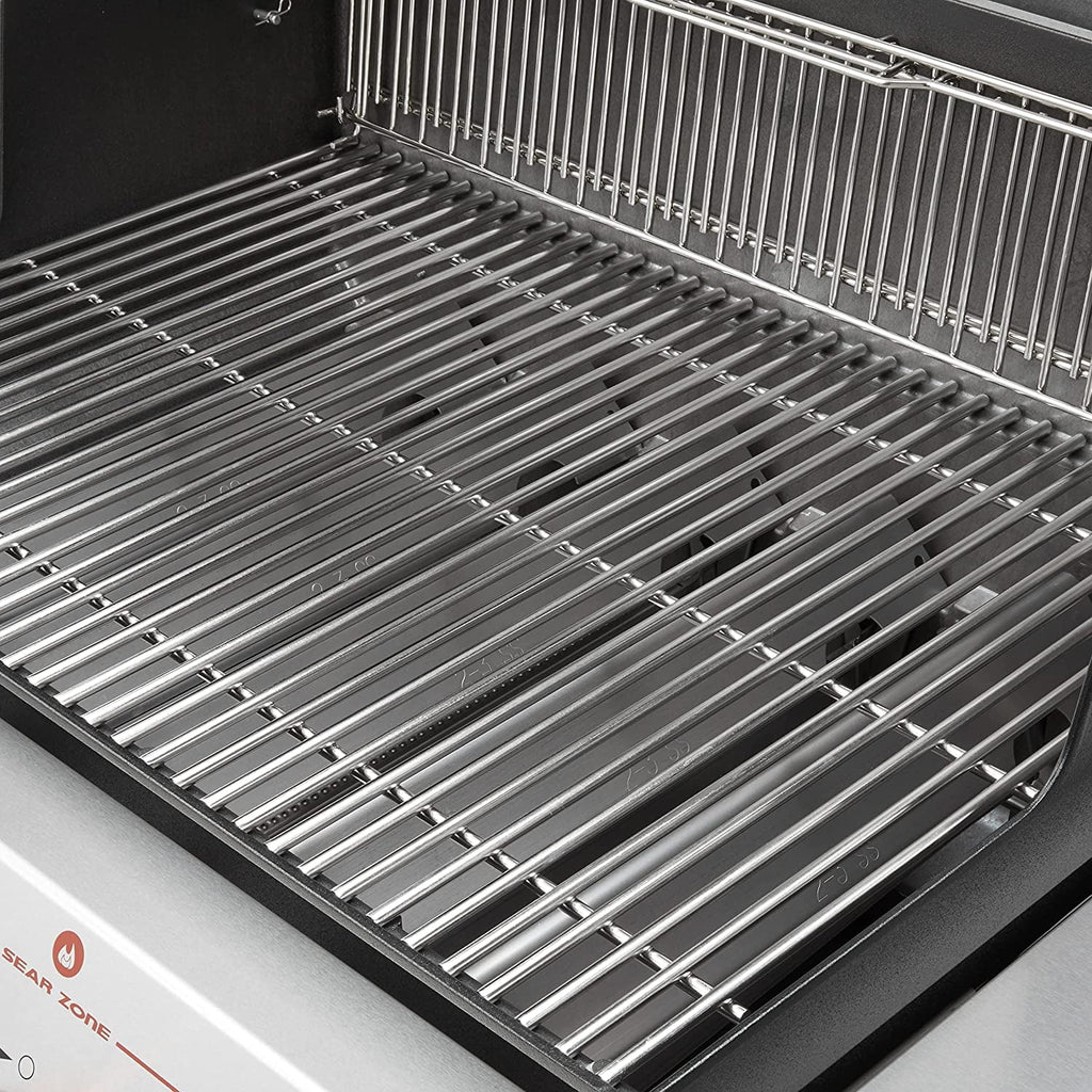 Weber Genesis Smart Sx-325S 3-Burner Natural Gas Grill In Stainless Steel With Smart Technology