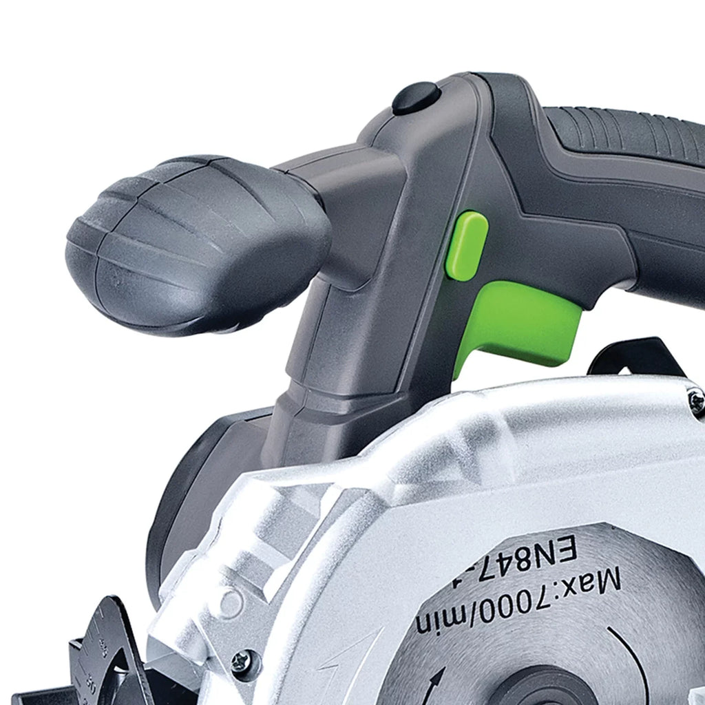 Genesis Glcs2055A 20-Volt Li-Ion 5-1/2-In. Circular Saw With Charger, Rip Guide, And Blade