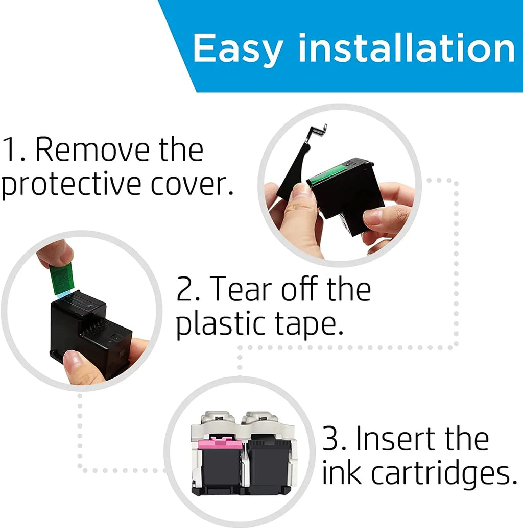Replacement Pg-275Xl Pg 275 Xl Cl-276Xl Cl 276 Xl High Yield Ink Cartridge Compatible For Canon Pixma Ts3500 Ts3520 Ts3522 Tr4700 Tr4720 Tr4722 Printer (Black And Tri-Color, 2 Pack)