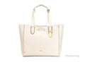 Coach Leather Derby Pebbled Bag Shoulder Purse Chalk (58660) Tote Handbag