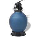 Blue 6 with Pool inch Sand 18 Filter Position Valve