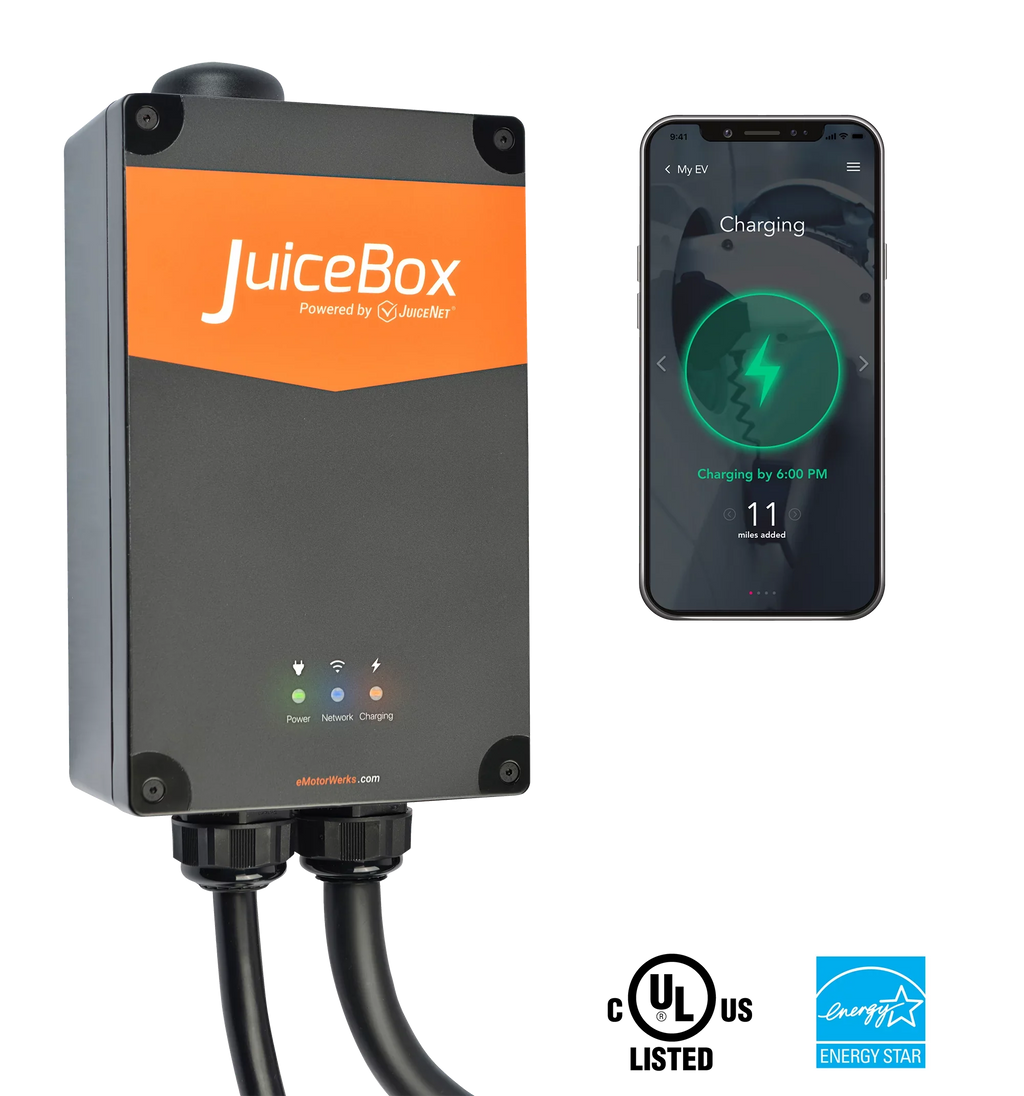Station Pro Charging Home Electric Smart Car 40 JuiceBox