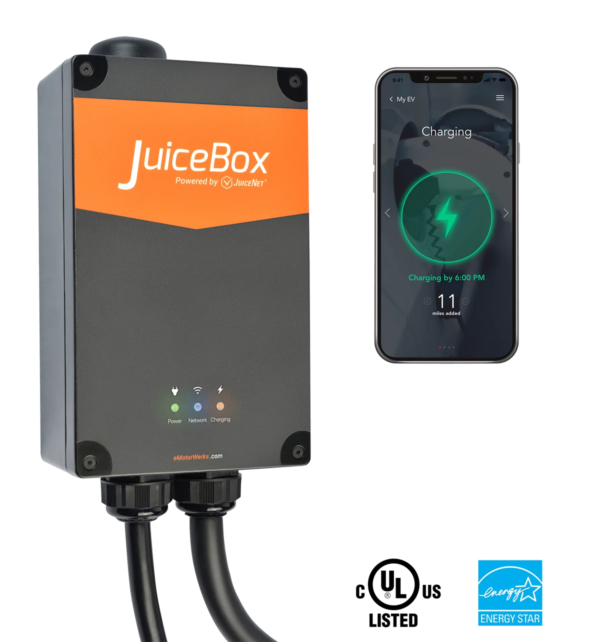 Station Pro Charging Home Electric Smart Car 40 JuiceBox