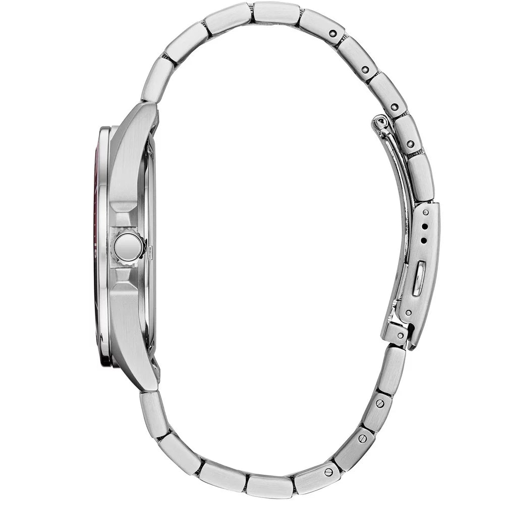 Louis Timex Top Saint Men's Steel Watch Blues Stainless St Brass