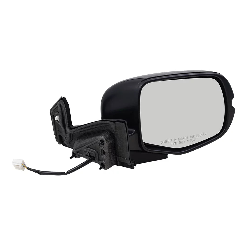 Heat-Signal Memory-Auto Passenger Without With Power Black Brock Camera View Aftermarket Paint Mirror Assembly Door Folding Right Dimming-Side Replacement To Manual Match