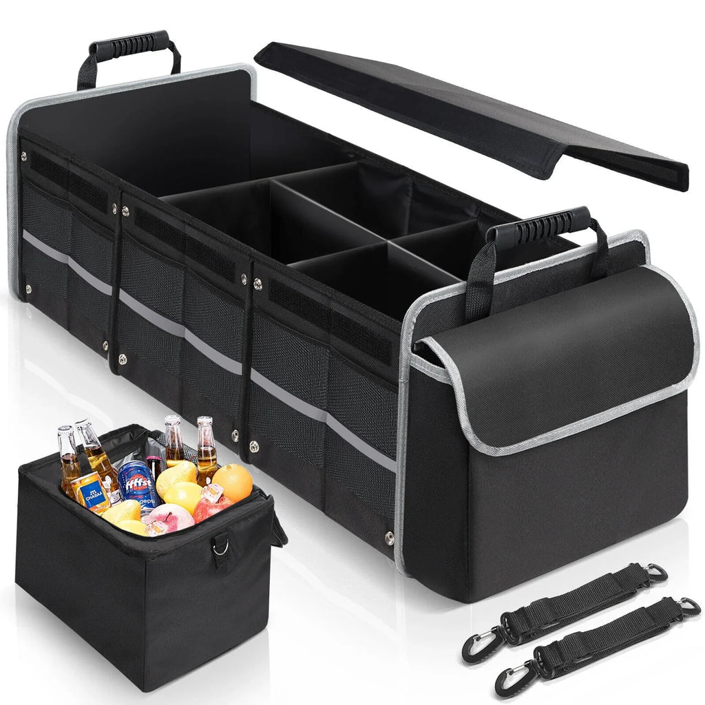 Trunk Cargo Container Compartment Storage Multi US Truck for Car SUV Organizer