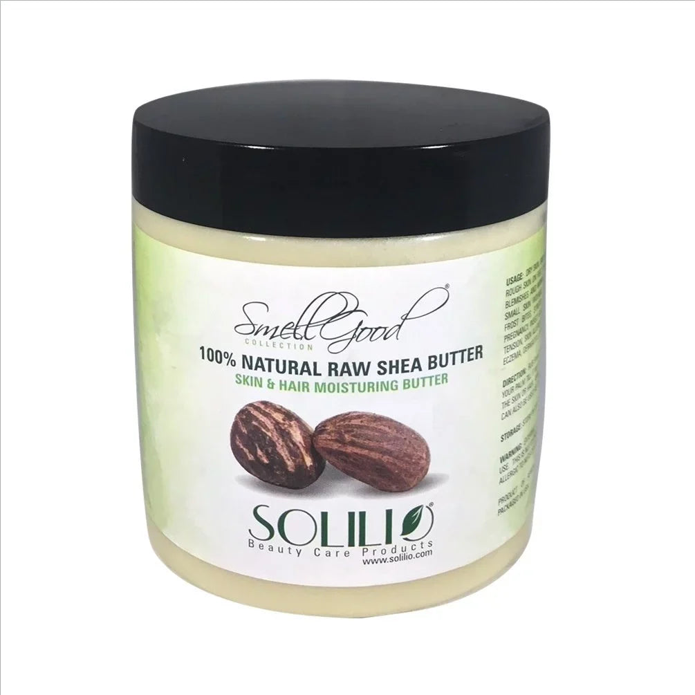 4 Smellgood Creamy Shea - 16Oz African Butter Of Ivory Unrefined Pack
