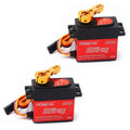 Spirastell Rc Servo,Waterproof 1/10 1/12 2Pcs Dsservo Ds3225 Metal Torque Waterproof 1/10 1/12Boat Helicopter Airplane Car Boat Helicopter Servo Metal Torque Huiop Servo 2Pcs Eryue Qy3225
