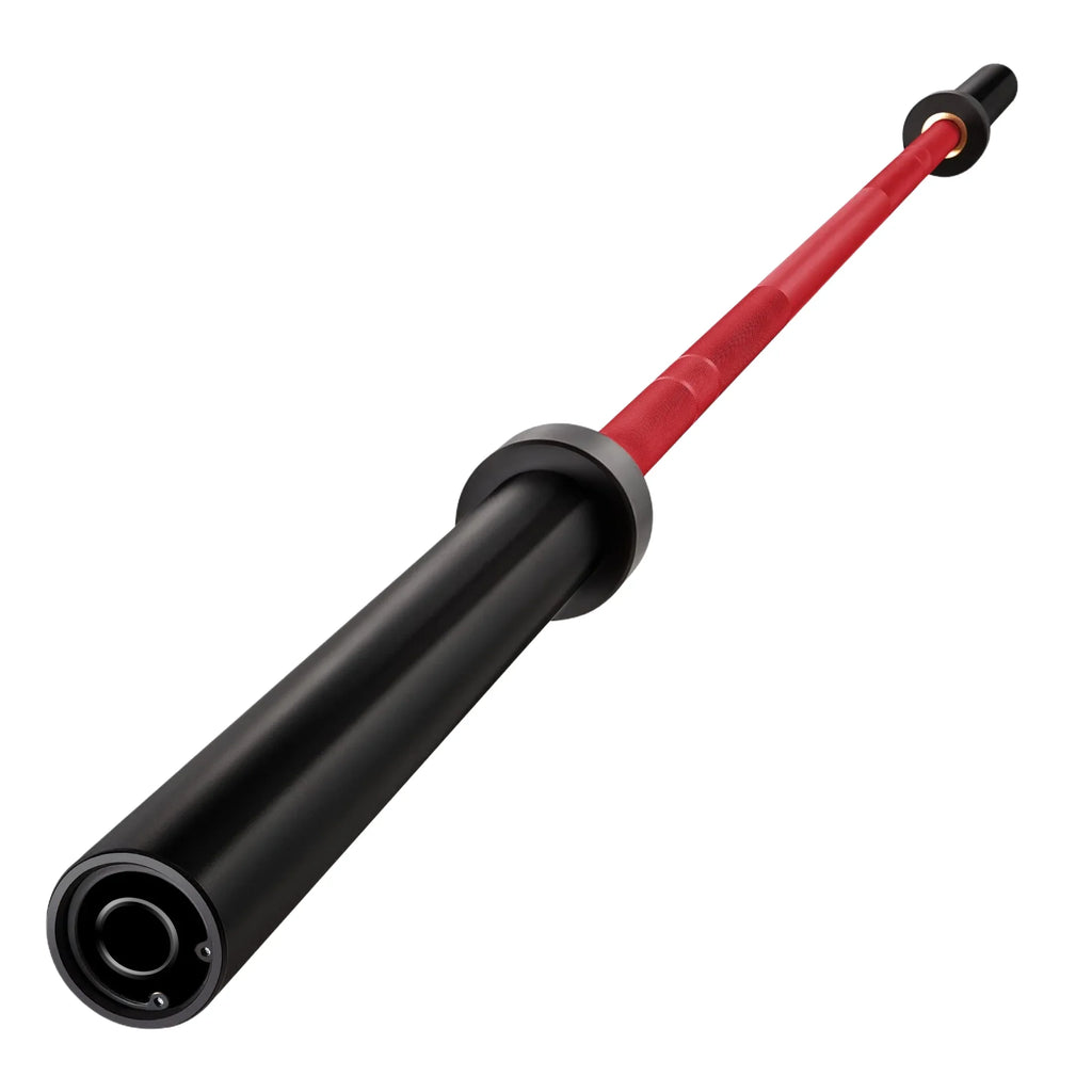 Barbells Barbell Hard Lifting Lifting Bar Chrome Power Red Olympic Weights Chrome Solid