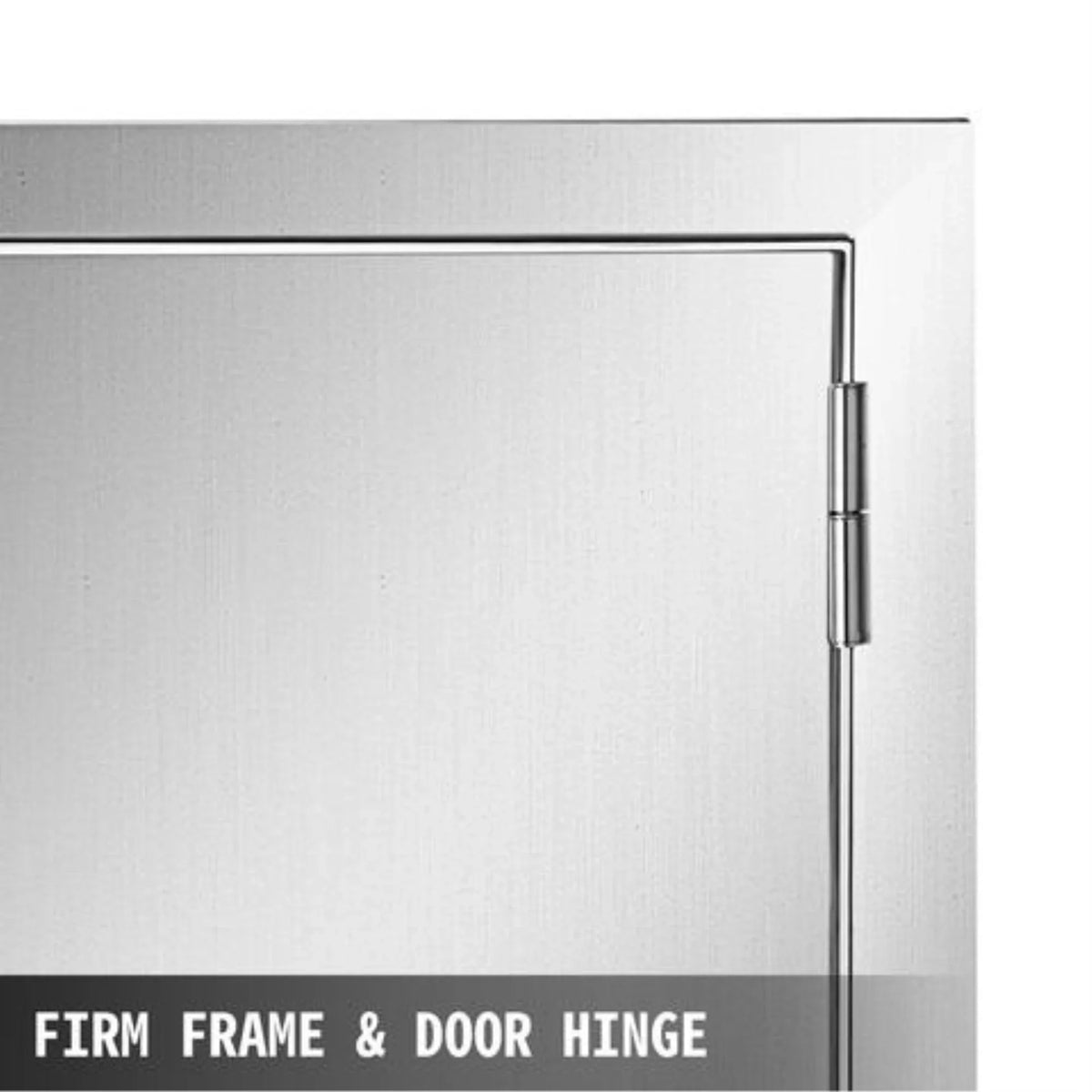 exterior 17"hx24"w Steel Horizontal Bbq Stainless Doors Island Single Access Door