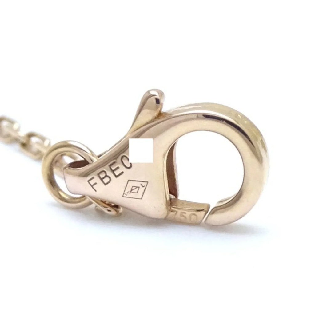 Pre-Loved Cartier Trinity Heart Necklace Diamond B7061200 K18 Three-Color Gold 291637 (Like New)