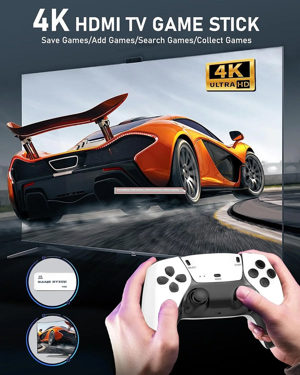 dual classic HDMI HD console PS1 joystick games. New controller, and controller, wireless 20,000 relive 4K 4K double more TV controller console than HDMI TV output play games,