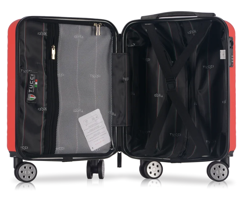 Carry TUCCI Luggage Italy STORTA Hardside On
