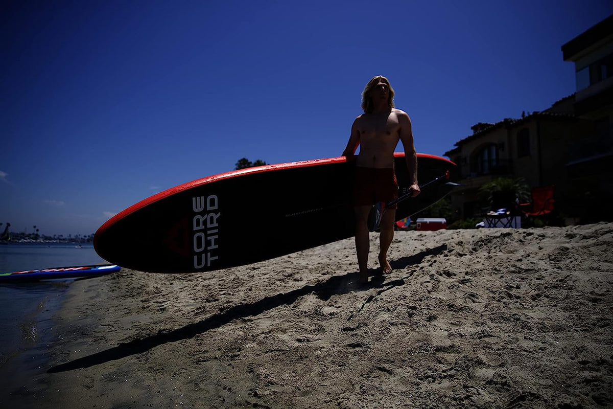 Kit Core Tahoe Inflatable and Lakes for Third 13'6" Complete Paddle with SUP Board Beaches