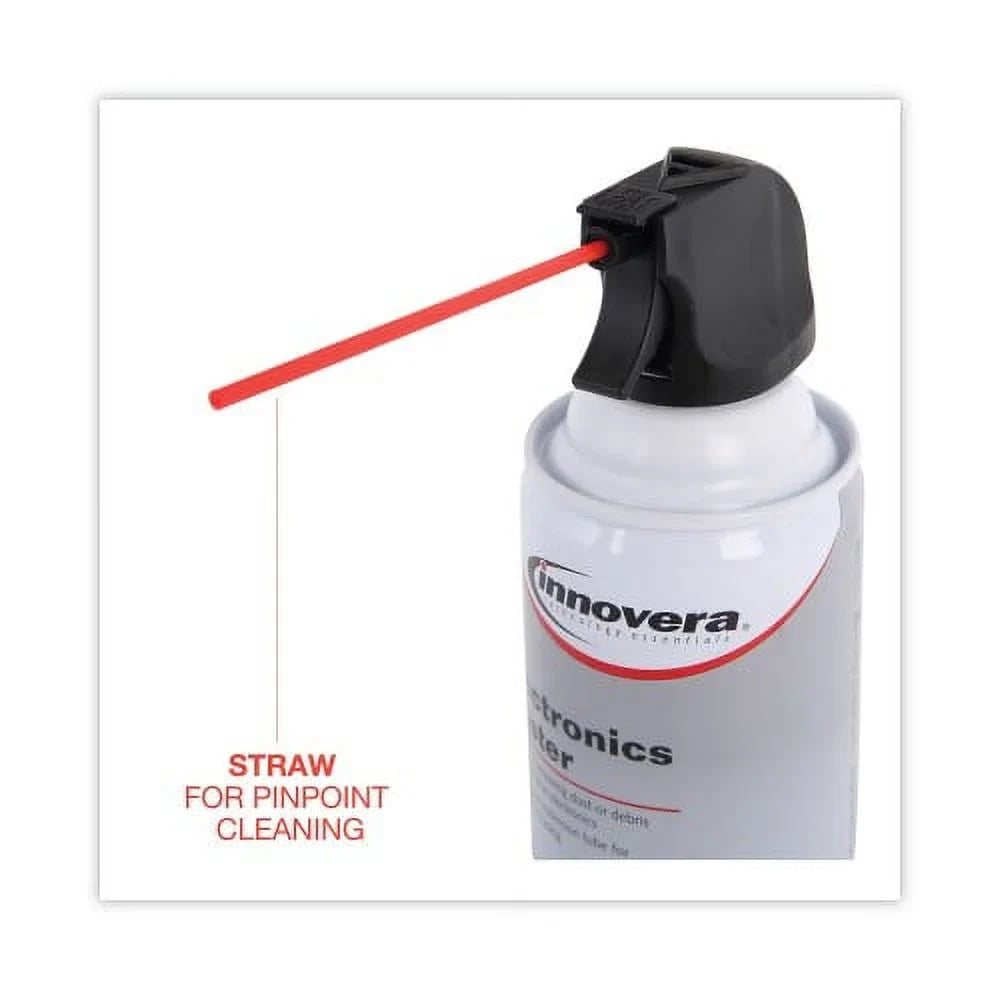 Can, Compressed Duster 10 Air Cleaner, Innovera oz 6/Pack