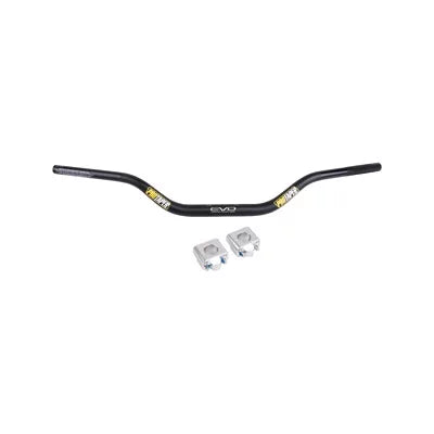 2004-2005 Universal Kit EVO ProTaper Black Bar and Clamp 510 MX/RM Husqvarna Mid Tusk Windham for Big Bend Bar TE