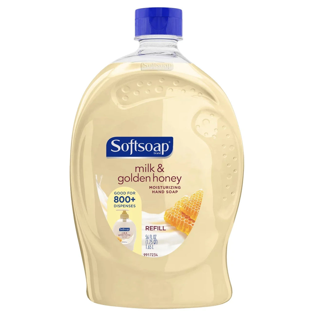 Honey Golden Refill, Hand Softsoap 56 & Soap Liquid Milk oz -