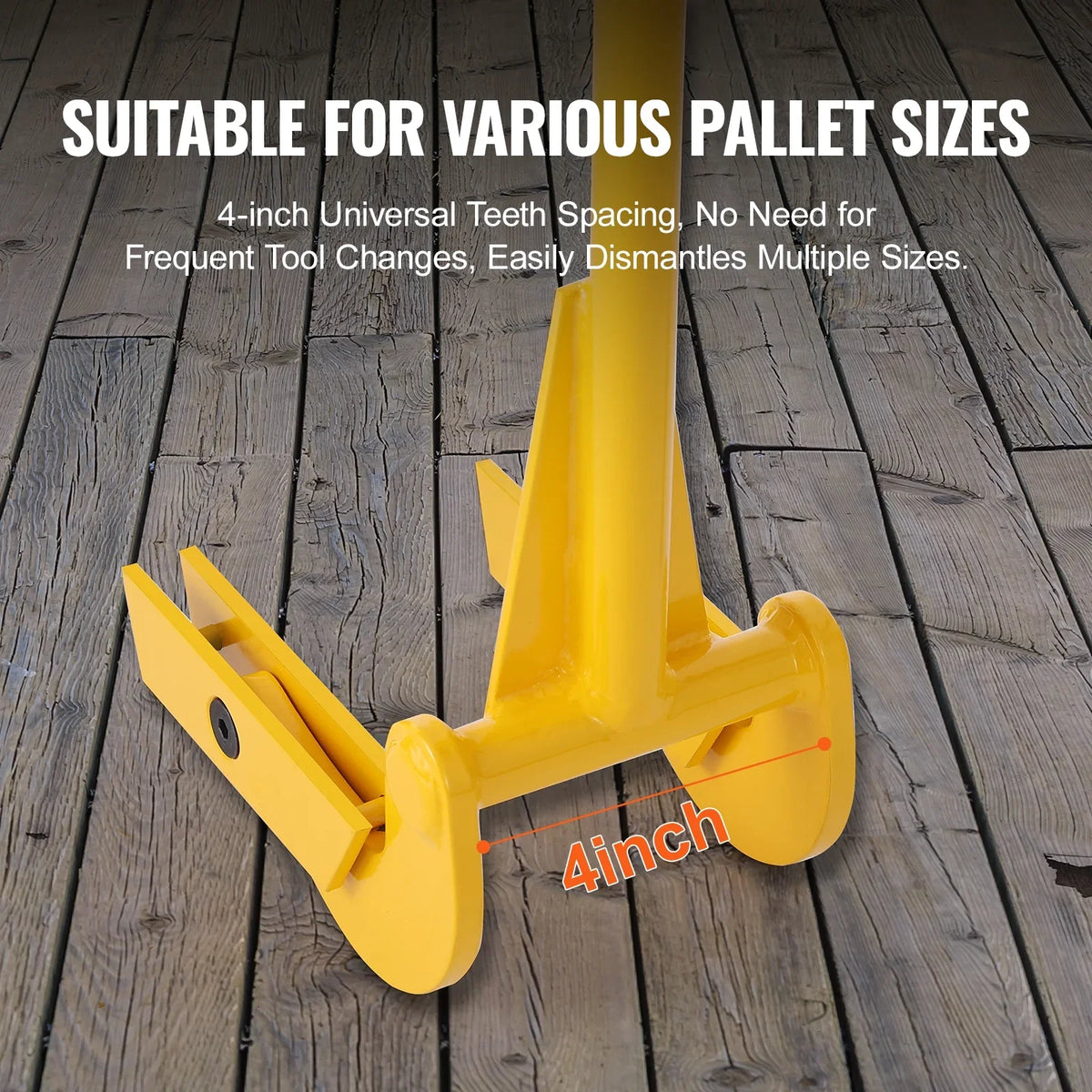 41-Inch Handle BENTISM Pallet Wrecker Tool Deck Pallet Bar lbs Pry 2000 Buster