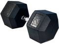 Hex French lbs Coated (New) Rubber 120 Dumbbell Fitness